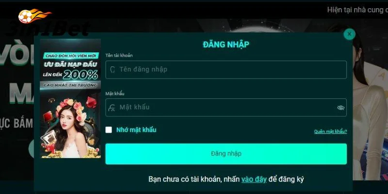 Hướng dẫn chi tiết thao tác đăng nhập 3IN1BET