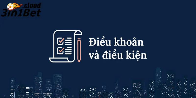 Nội dung chính của điều khoản điều kiện 3IN1BET