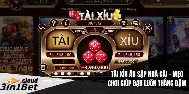 Tài Xỉu Ăn Sập Nhà Cái – Mẹo Chơi Giúp Bạn Luôn Thắng Đậm 7 Tài Xỉu Ăn Sập